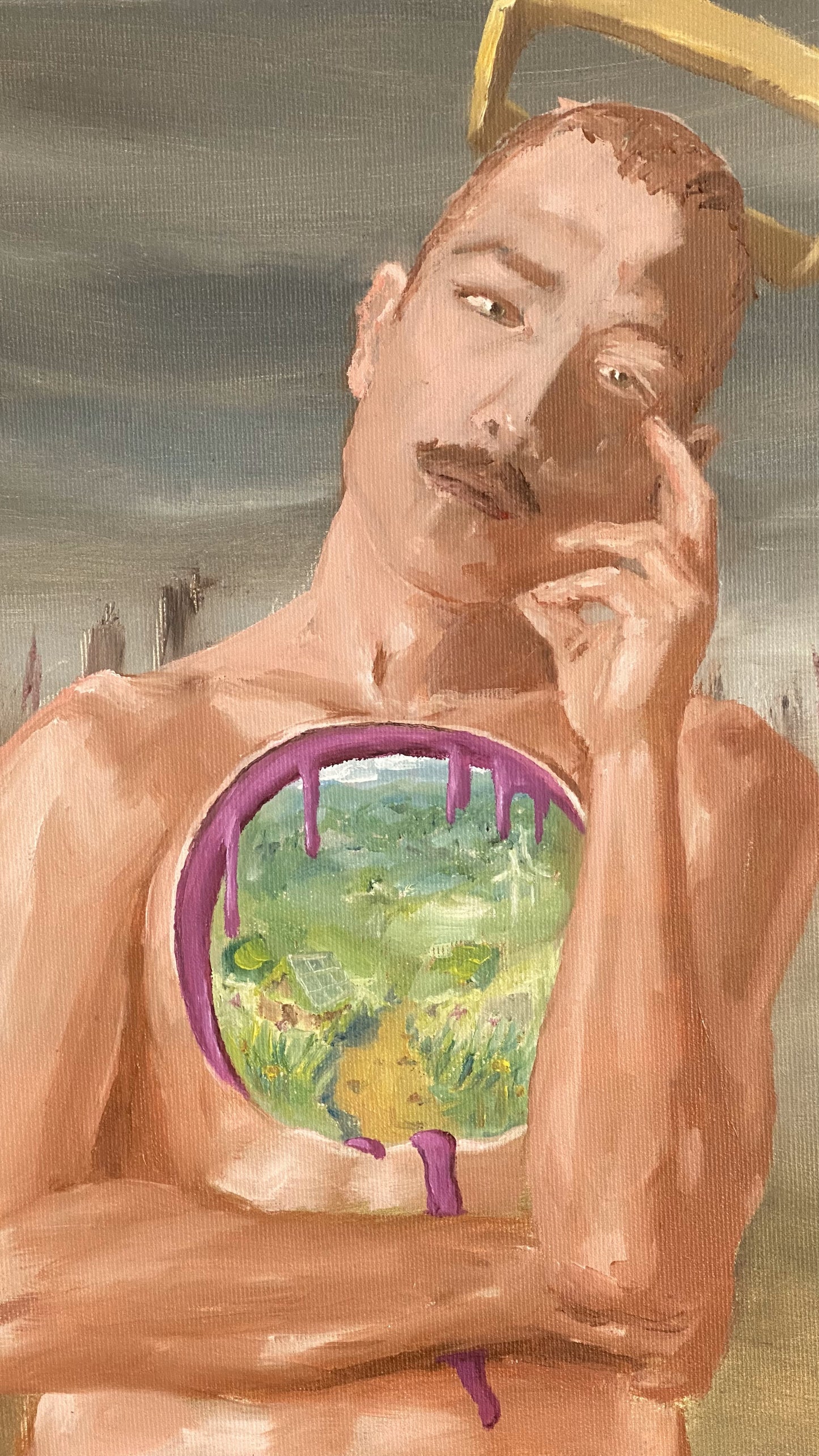 THROUGH YOU - original painting