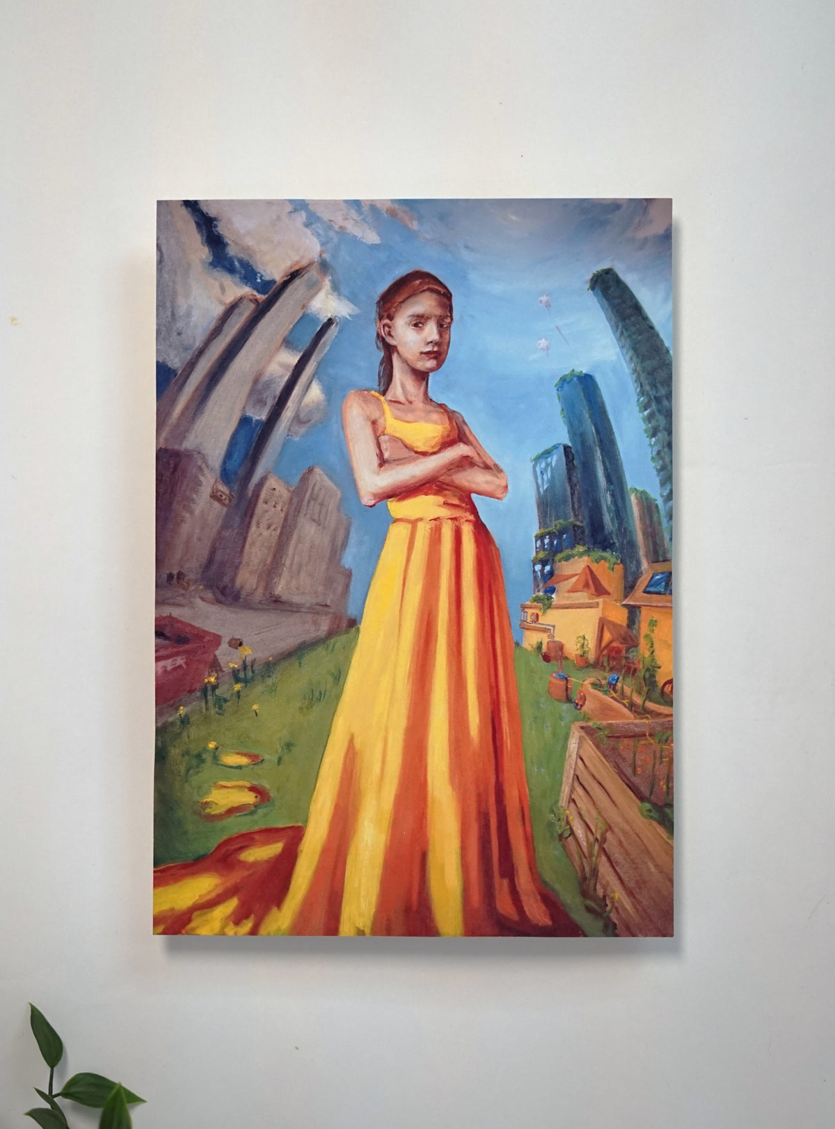 Solar Girl - Art Print