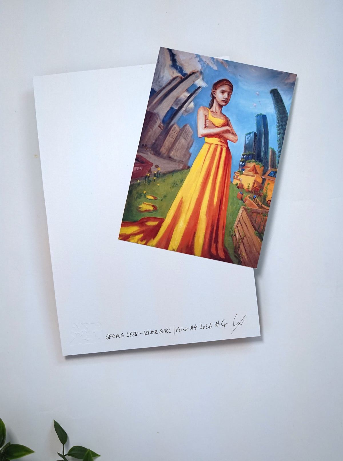 Solar Girl - Art Print